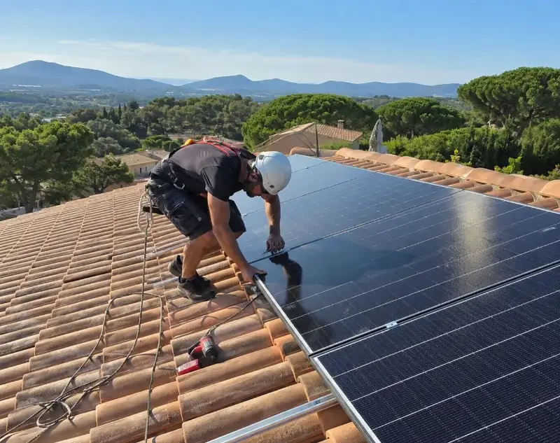 Installateur panneaux solaires Arbusigny — pose photovoltaïque sur toiture