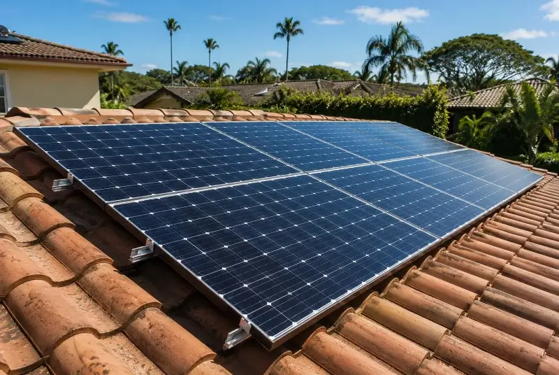 Installation de panneaux solaires à Arbusigny